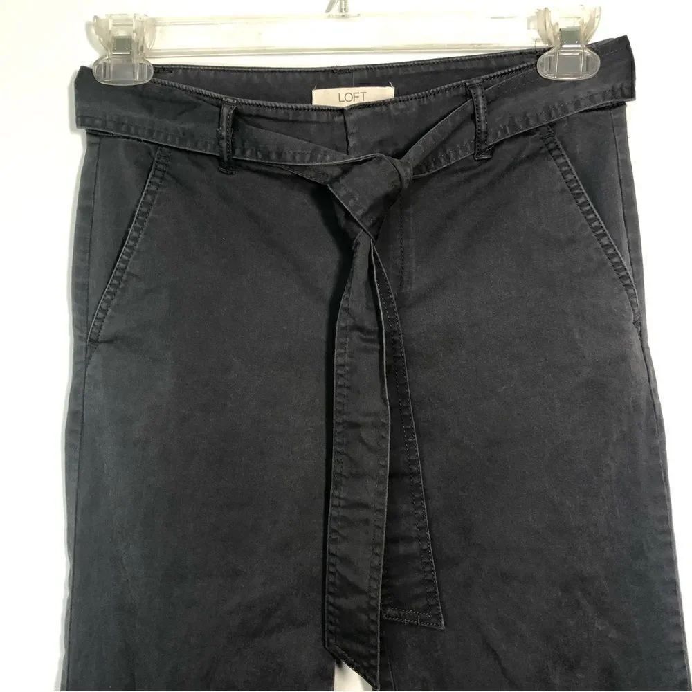 Gray Loft Slacks Size 2